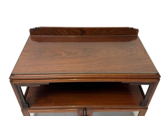 Art Deco Amsterdamse School Display Cabinet, 1920s